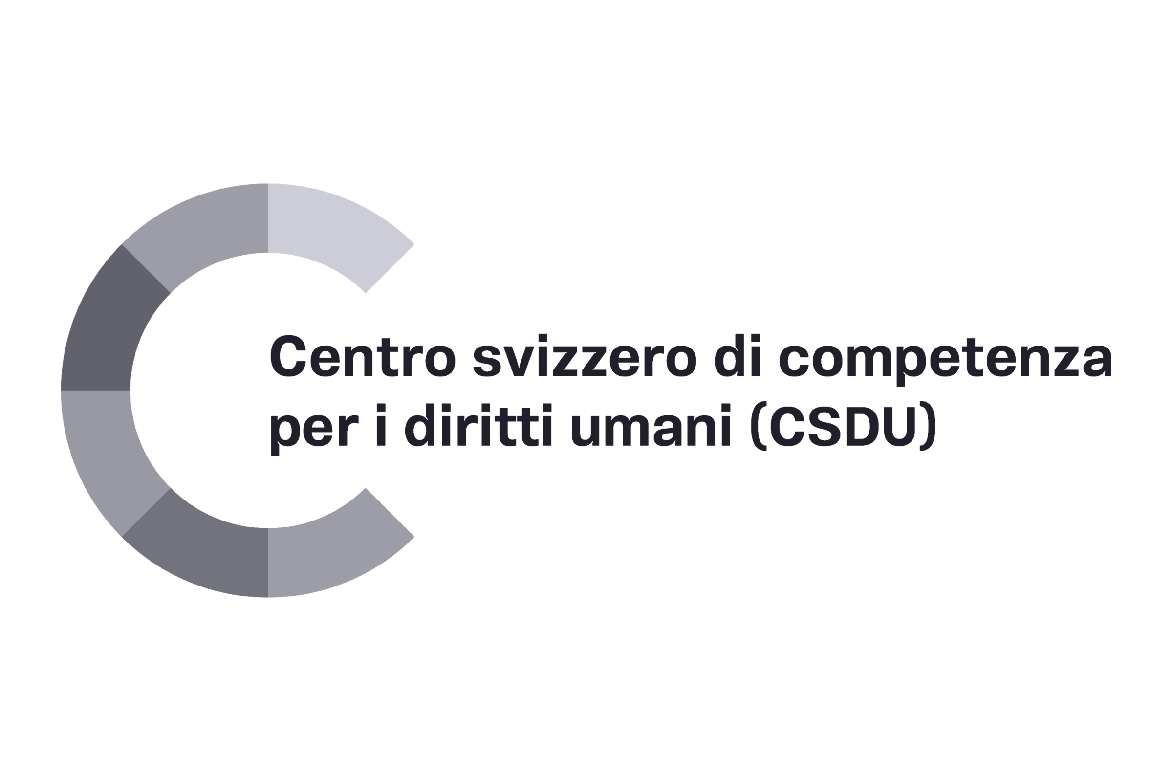 It shows the official logo of the SKMR in black and white and it is written in Italien.