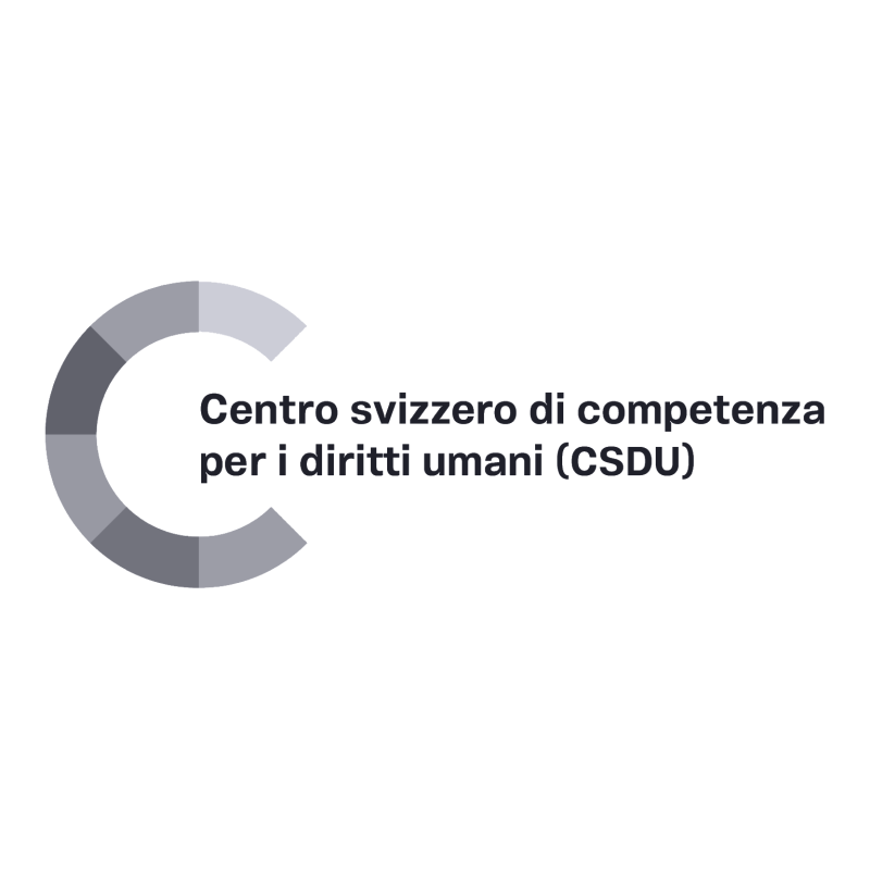 It shows the official logo of the SKMR in black and white and it is written in Italien.